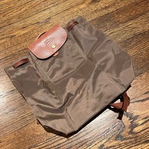 Longchamp small backback le pliage collection.